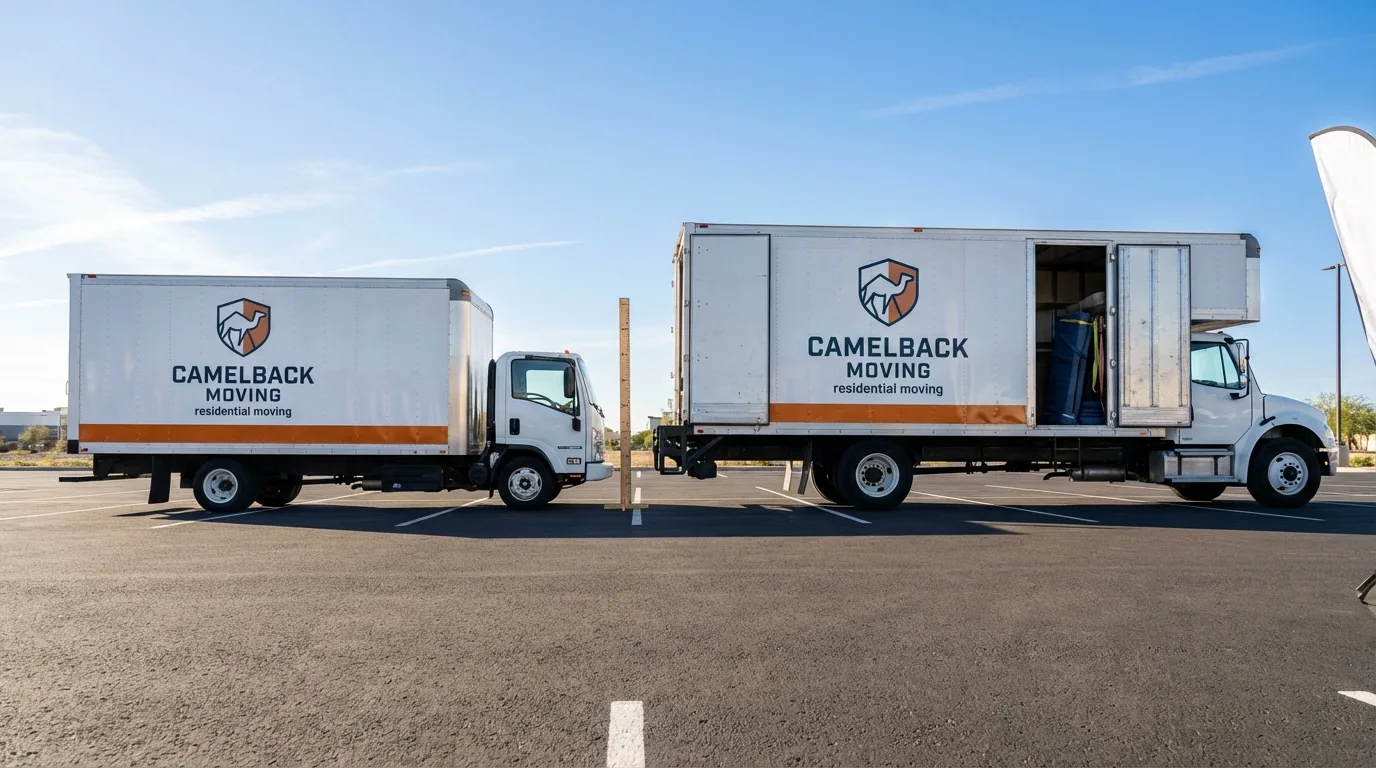 Moving truck size capacity guide in Gunnison